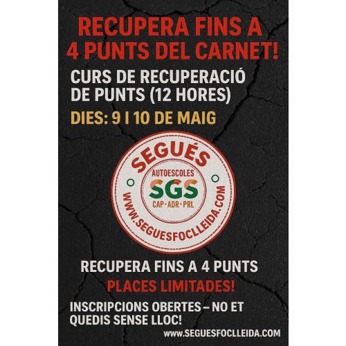 Recuperación de Puntos (12h)